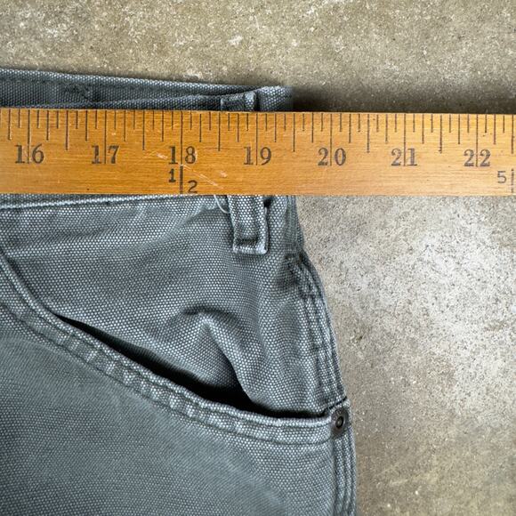 Dickies Carpenter Pants Men’s 40x32 Green Relaxed Fit Utility Workwear - Picture 9 of 12